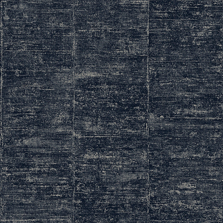 Papier peint Vinyle intissé GoodHome Quapaw bleu l.53 x H.1000 cm