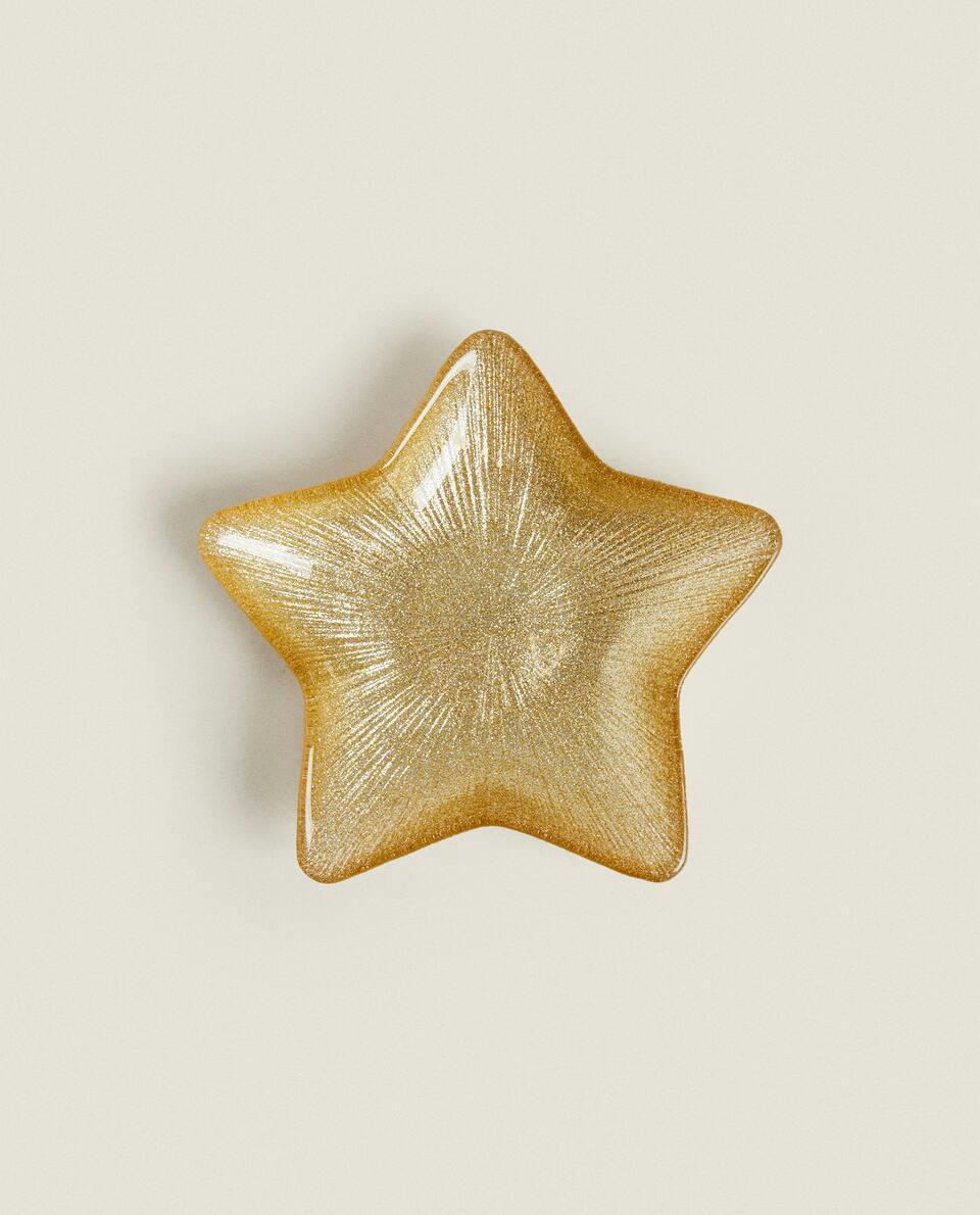 TIGELA DE VIDRO ESTRELA DE NATAL