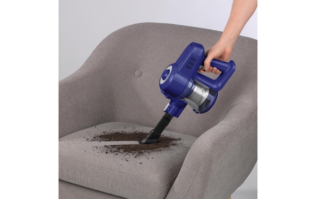 CLEANmaxx Akku-Hand-und Stielstaubsauger »Blau/Silber«