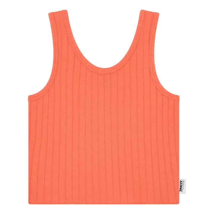Hundred Pieces Débardeur Coton Bio | Tangerine