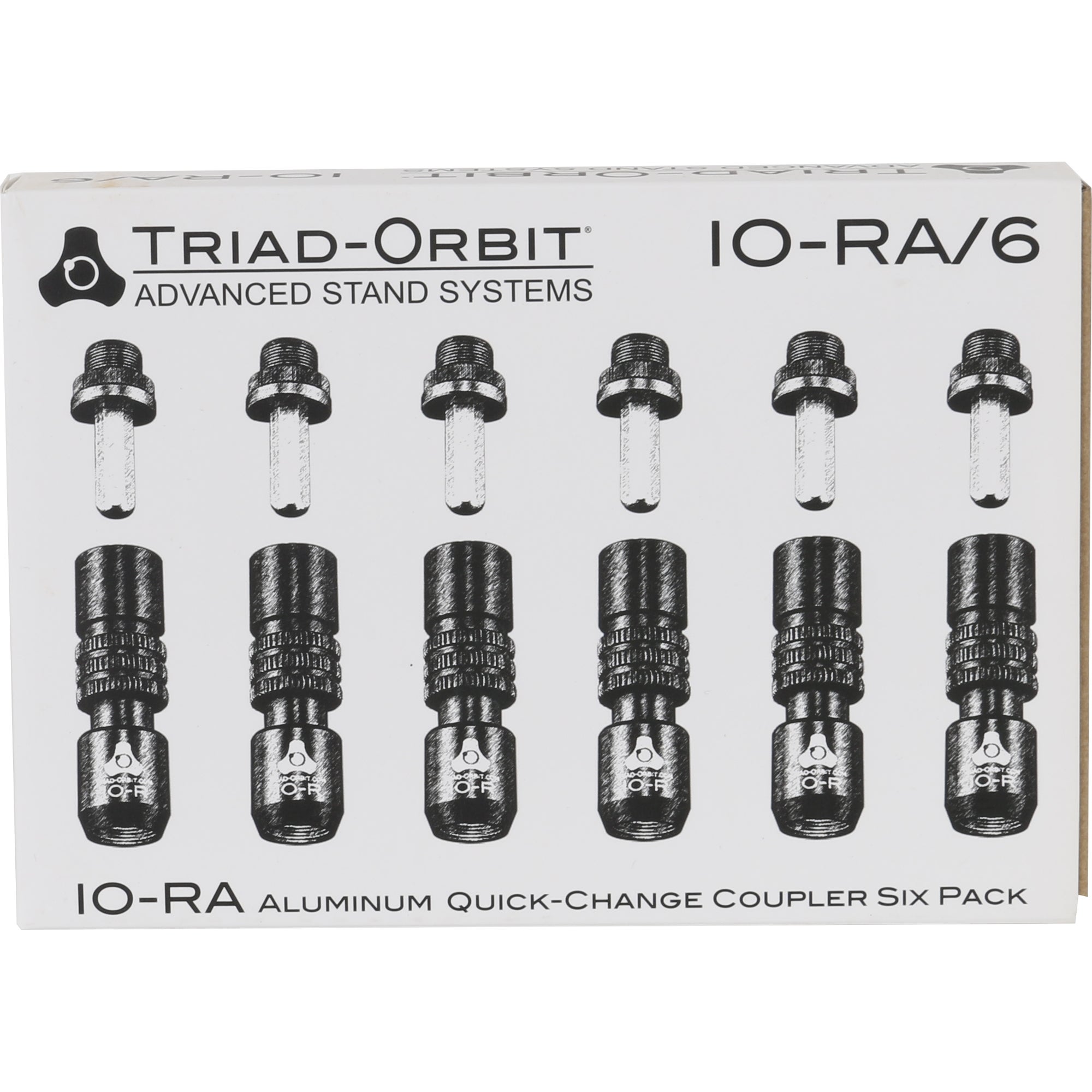 Triad-Orbit IO-RA/6 Retro Quick-Change coupler (6 stuks)