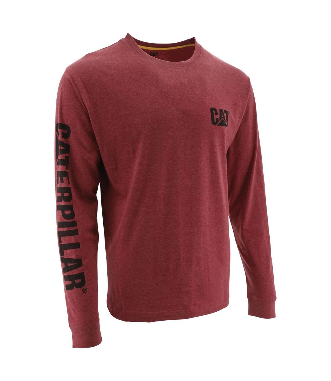 Caterpillar - T-shirt manches longues - Homme (Rouge) - UTFS4642