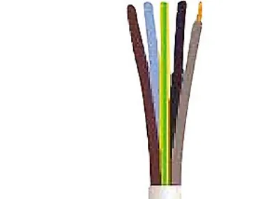 NKT PKAJ H05VV-F, 5G0,75 - Tilledning, Hvid Rg 100 - (100 meter)
