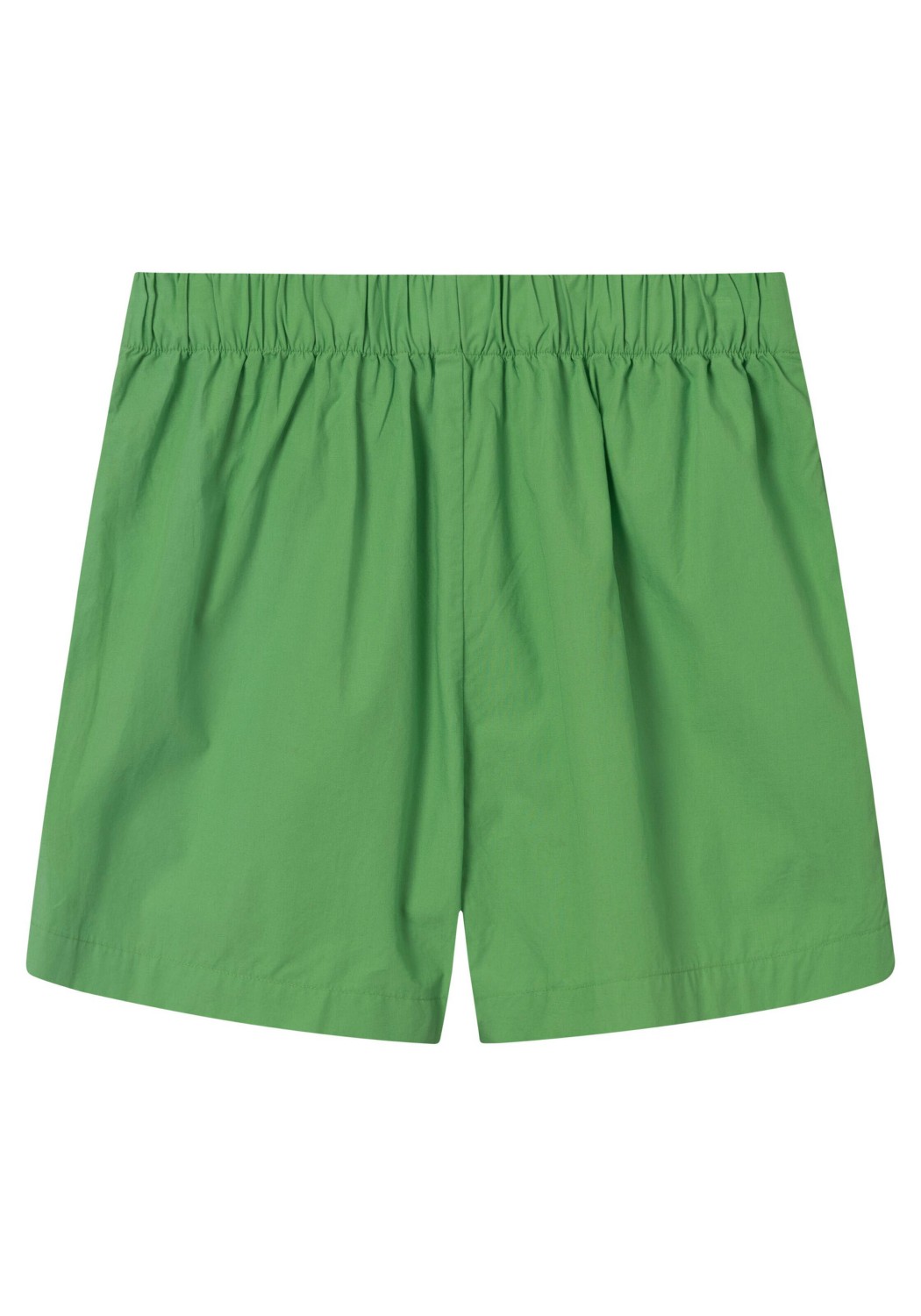 Knowledge Cotton Apparel Shorts Poplin Vibrant Green