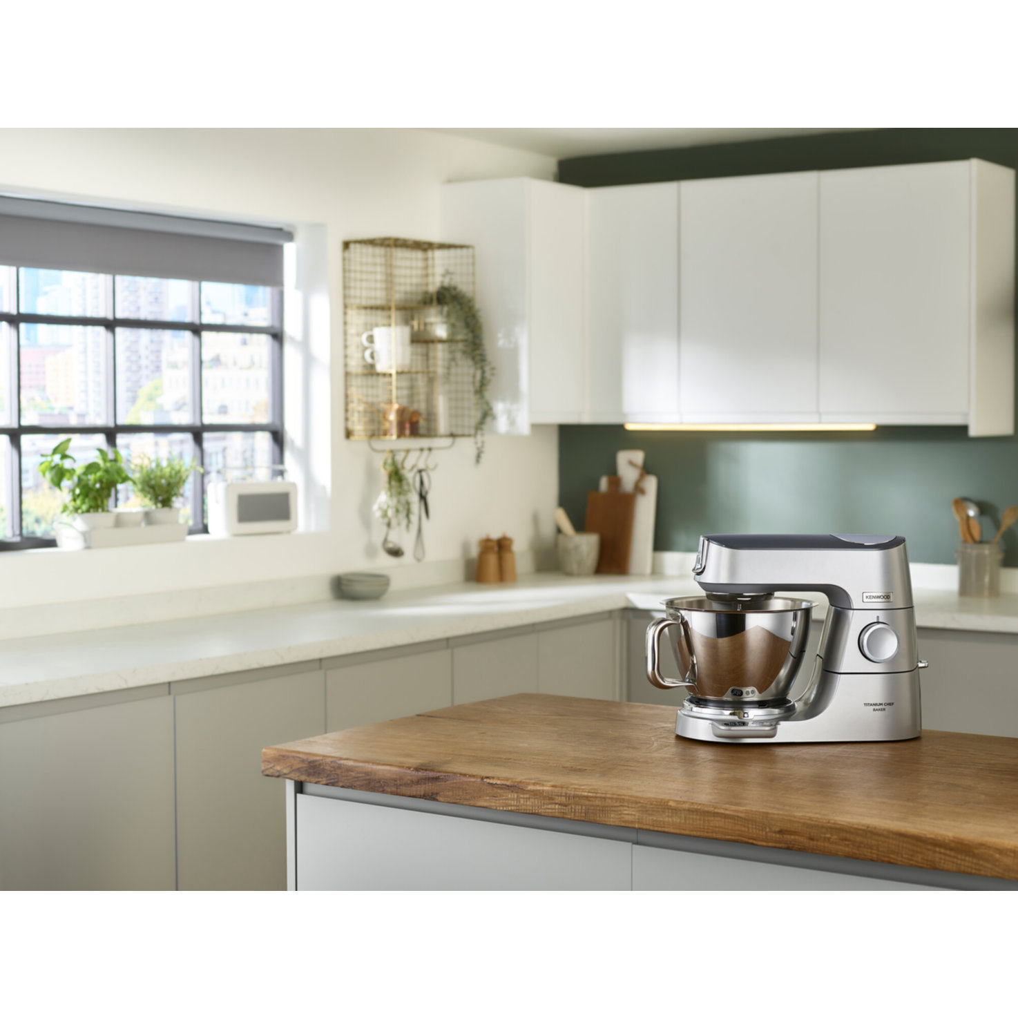 Kenwood Küchenmaschine Titanium Chef Baker Multipack KVC85.124SI