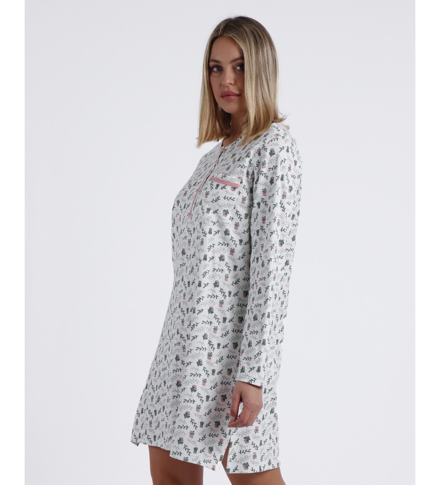 Camisola de manga comprida Admas Time To Grow, verde
