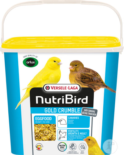 NutriBird Gold Crumble Pâtée Aux Œufs Sèche 4kg