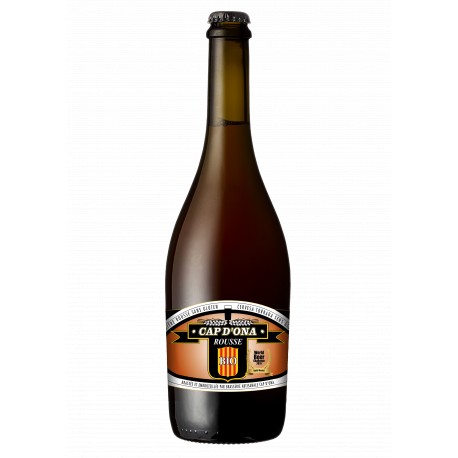 Bière Cap d'Ona - Rousse Bio sans Gluten 0.75L