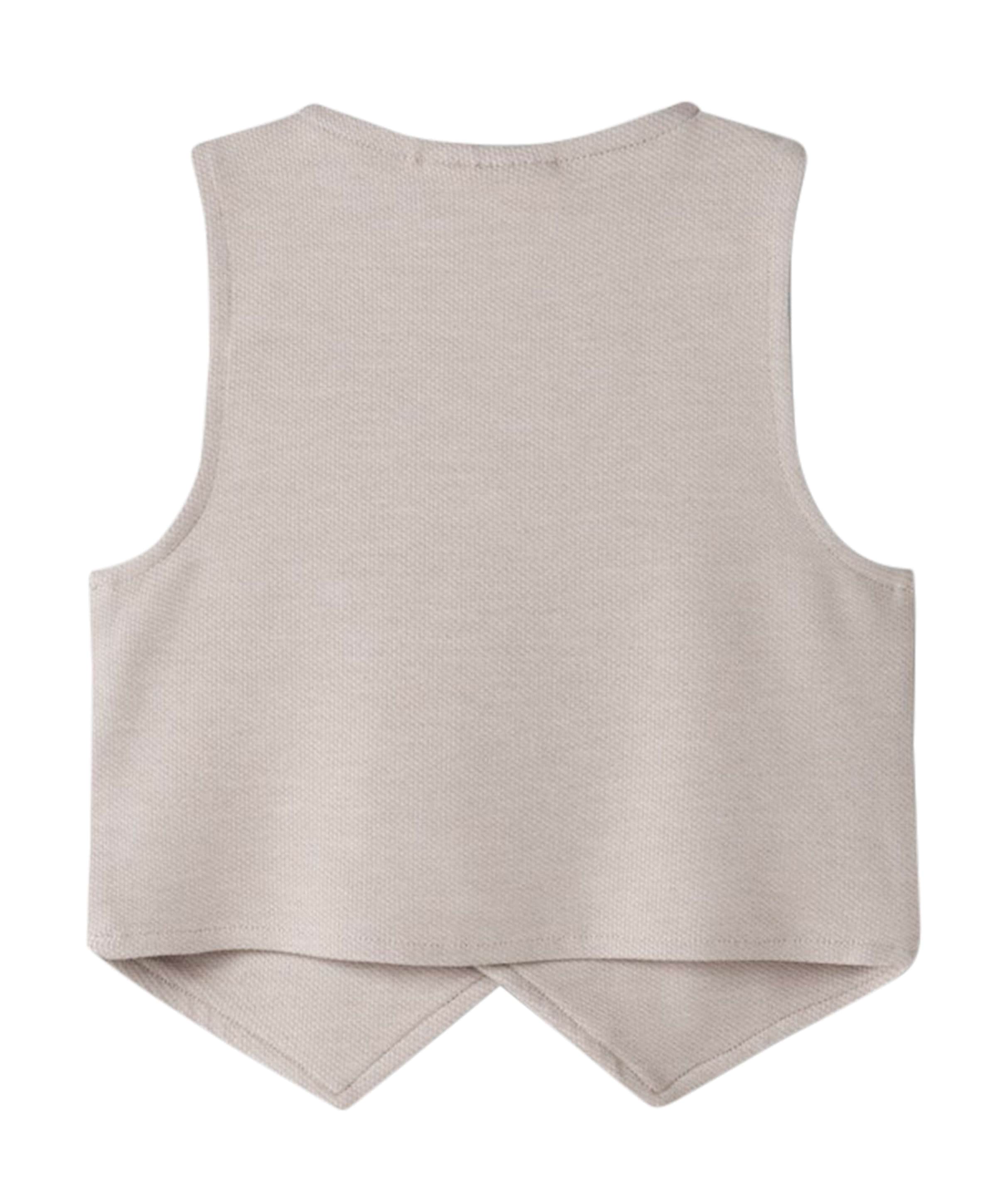 Name it Jongens gilet grijs