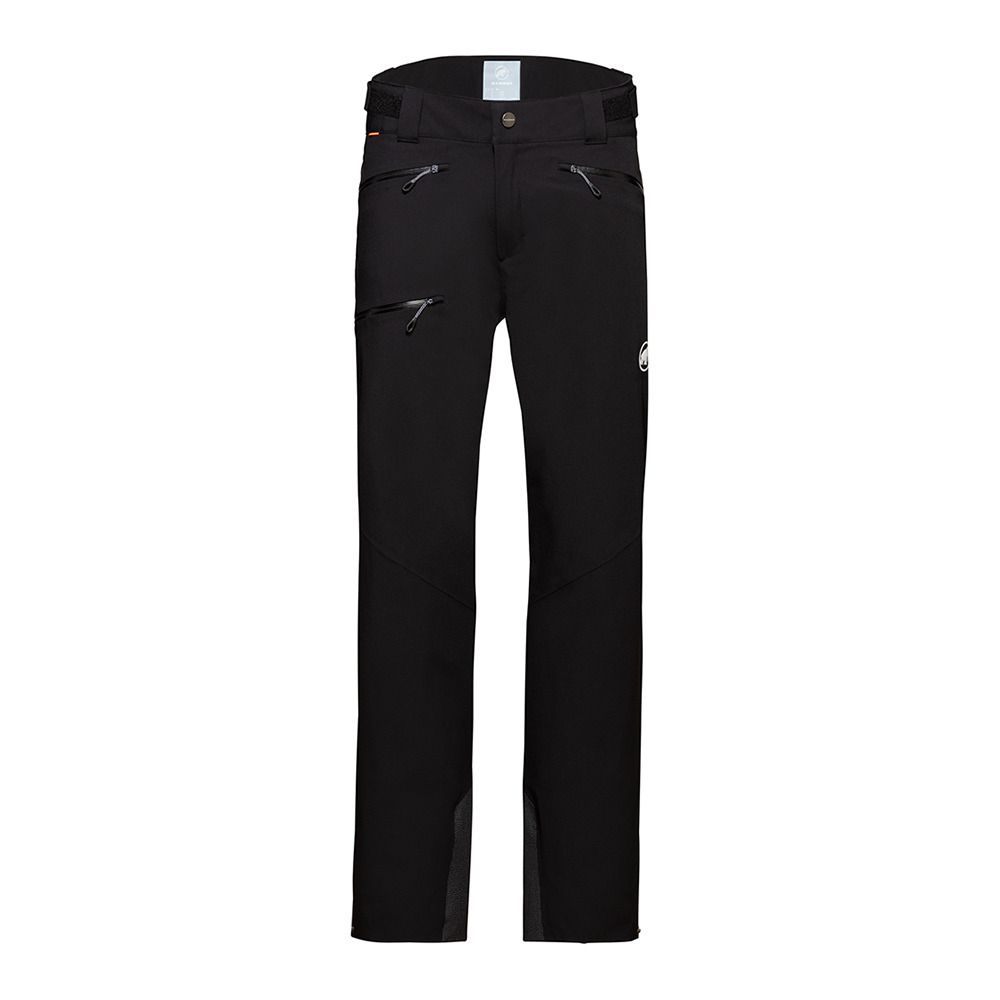 Mammut STONEY HS THERMO - Pantalon ski Homme black/white
