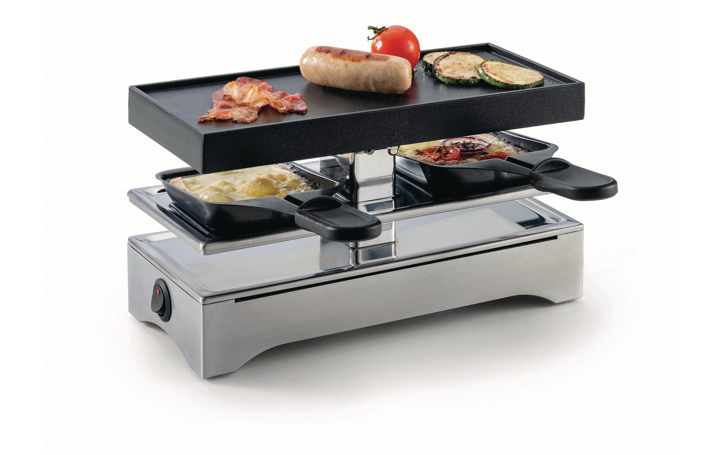KOENIG Raclette »1 or 2 Personen« 2 Stk. Raclettepfännchen 440 W