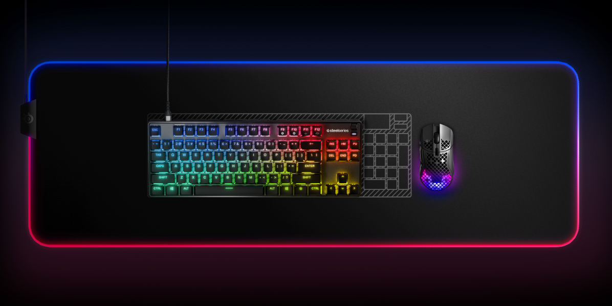 Steelseries - Apex 9 TKL Gaming Tastatur - Nordisk Layout