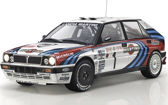Italeri - Lancia Delta Hf Bil Byggesæt - 1:12 - 4709