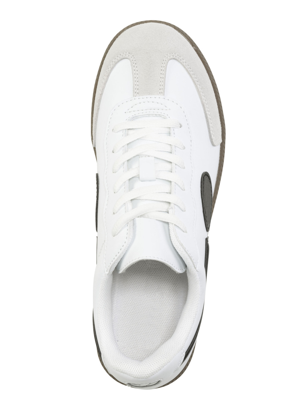 Sneaker aus Synthetik und Veloursleder