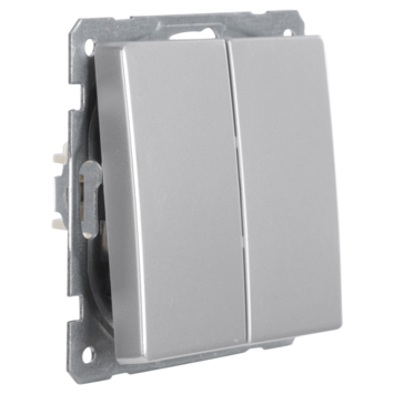 GAMMA Everest Serieschakelaar Aluminium
