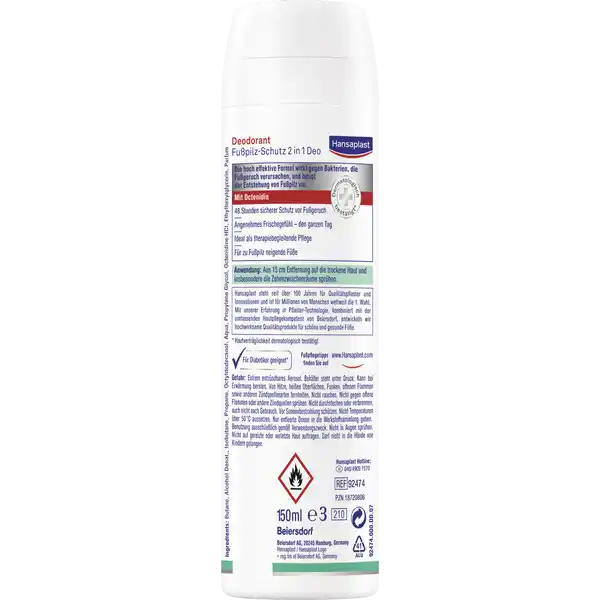 Fusspilz-Schutz 2 in 1 Deo