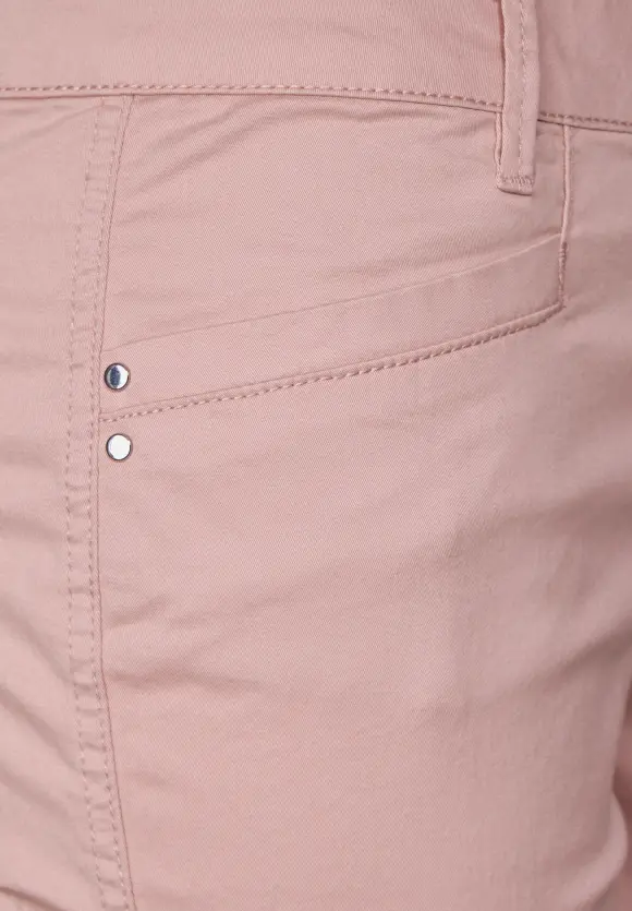 Casual Fit Twill Hose - dessert rose