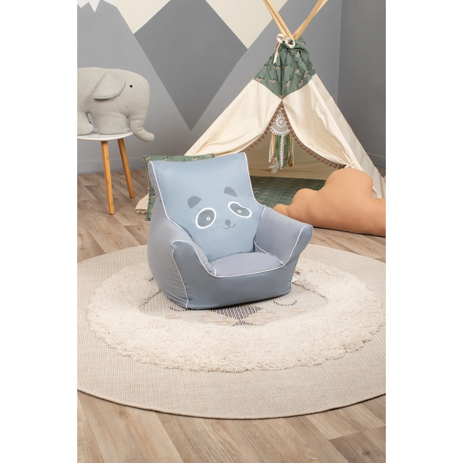 knorr toys® Kindersitzsack Panda Luan beige