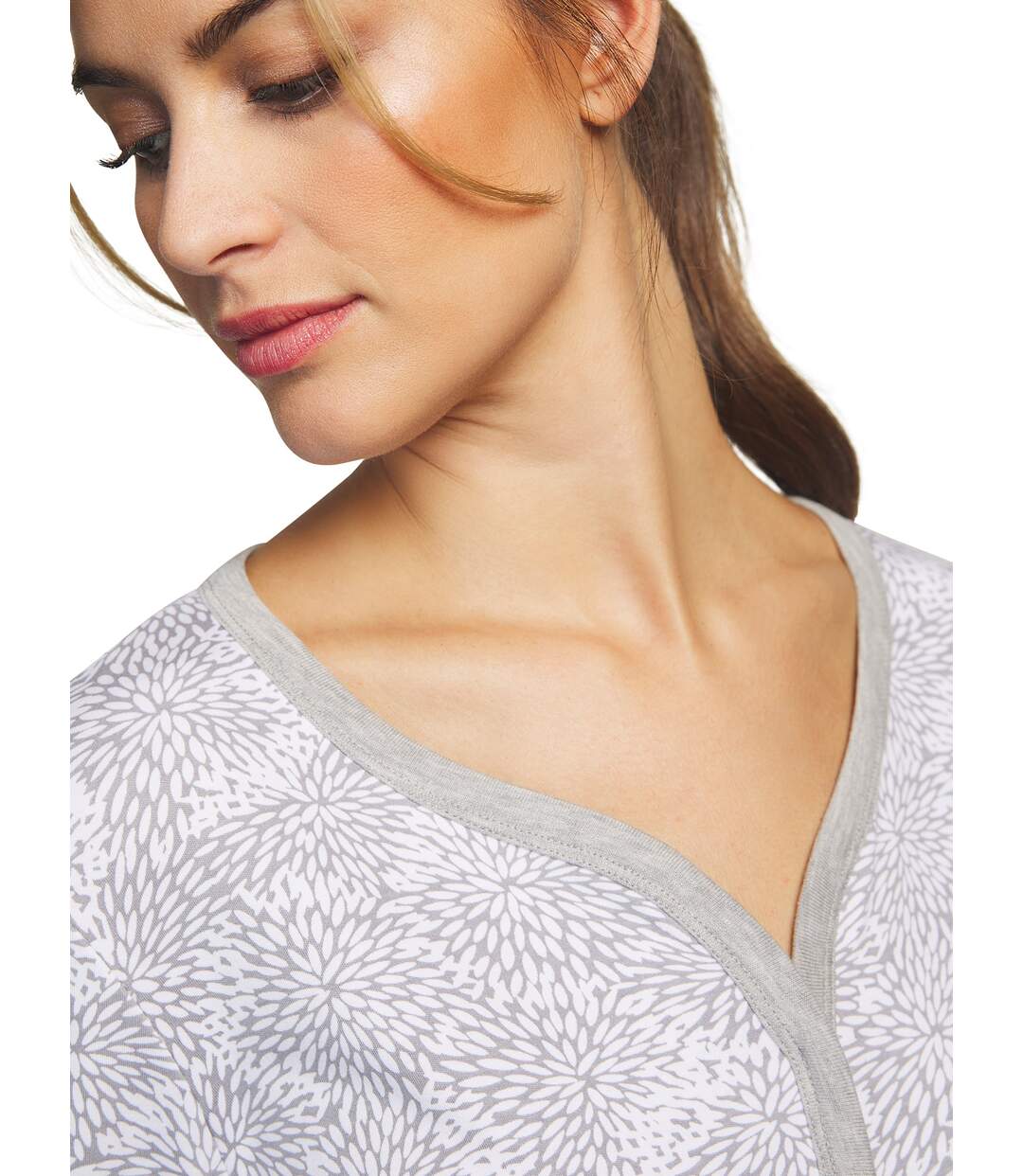 Chemise de nuit manches longues Petalos Selmark