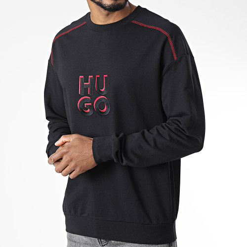 Sweat Crewneck Monologo 50478920 Noir