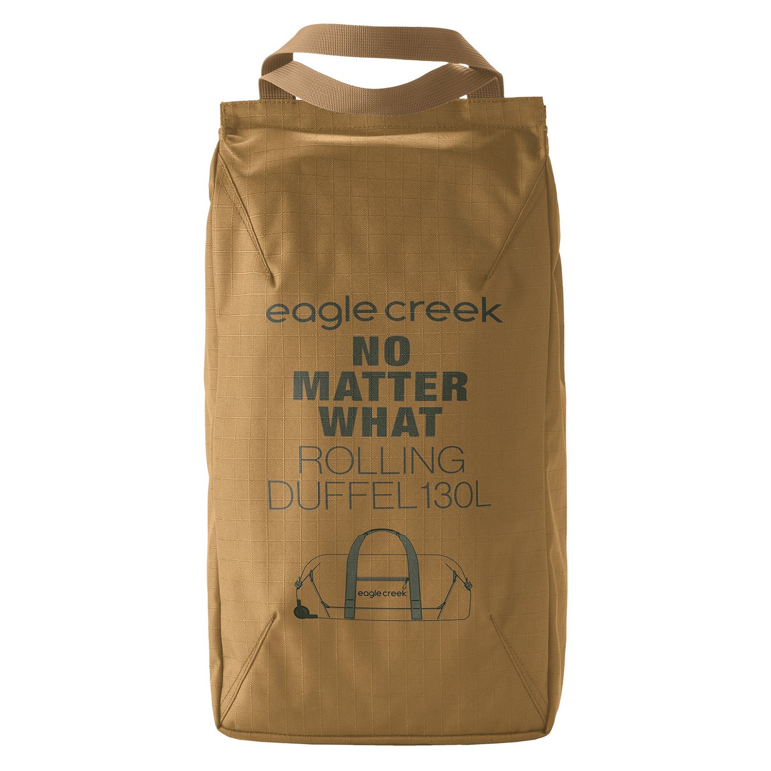 Eagle Creek No Matter What Rolling Duffel 130L safari brown