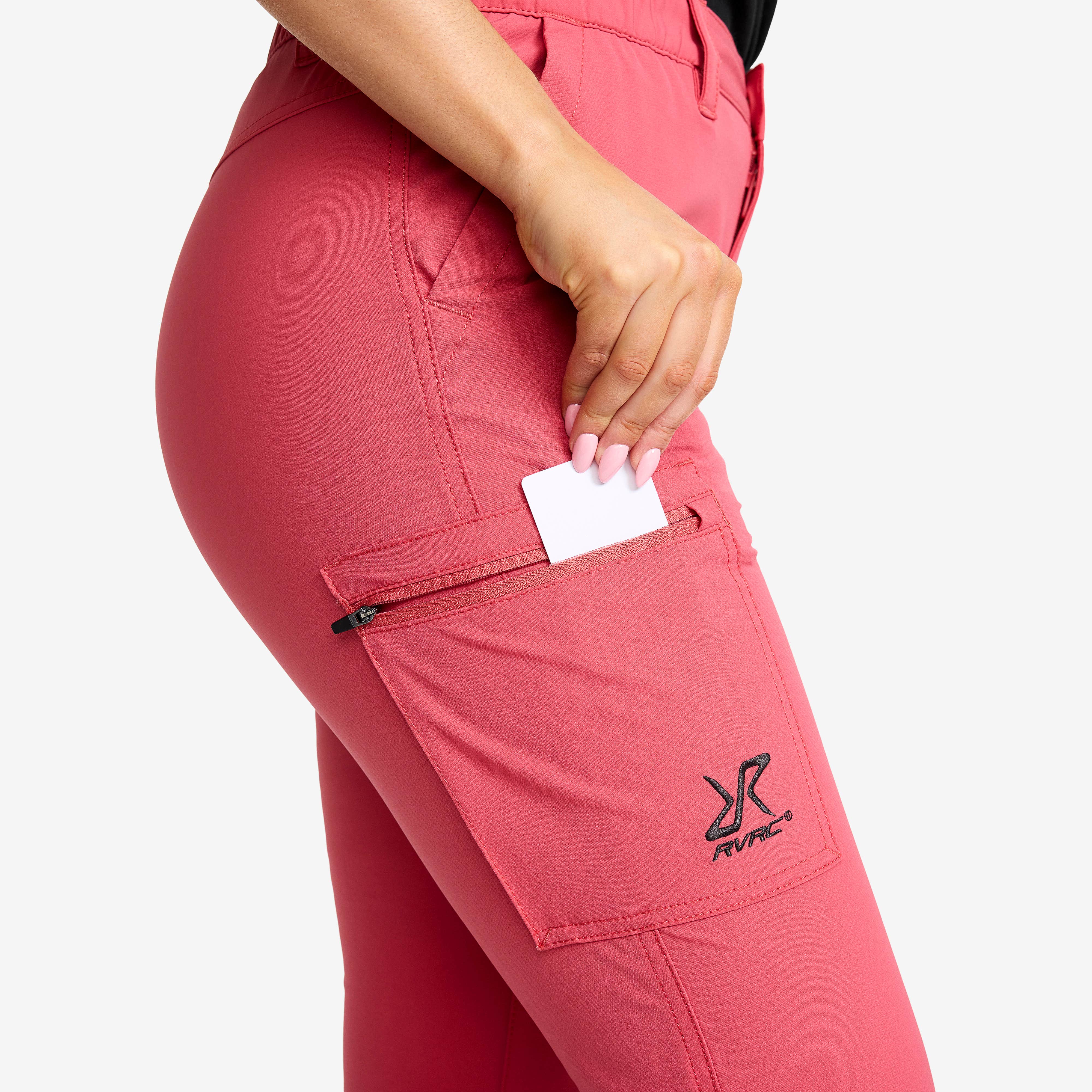 Adventure 3/4 Stretch Pants Dame Holly Berry