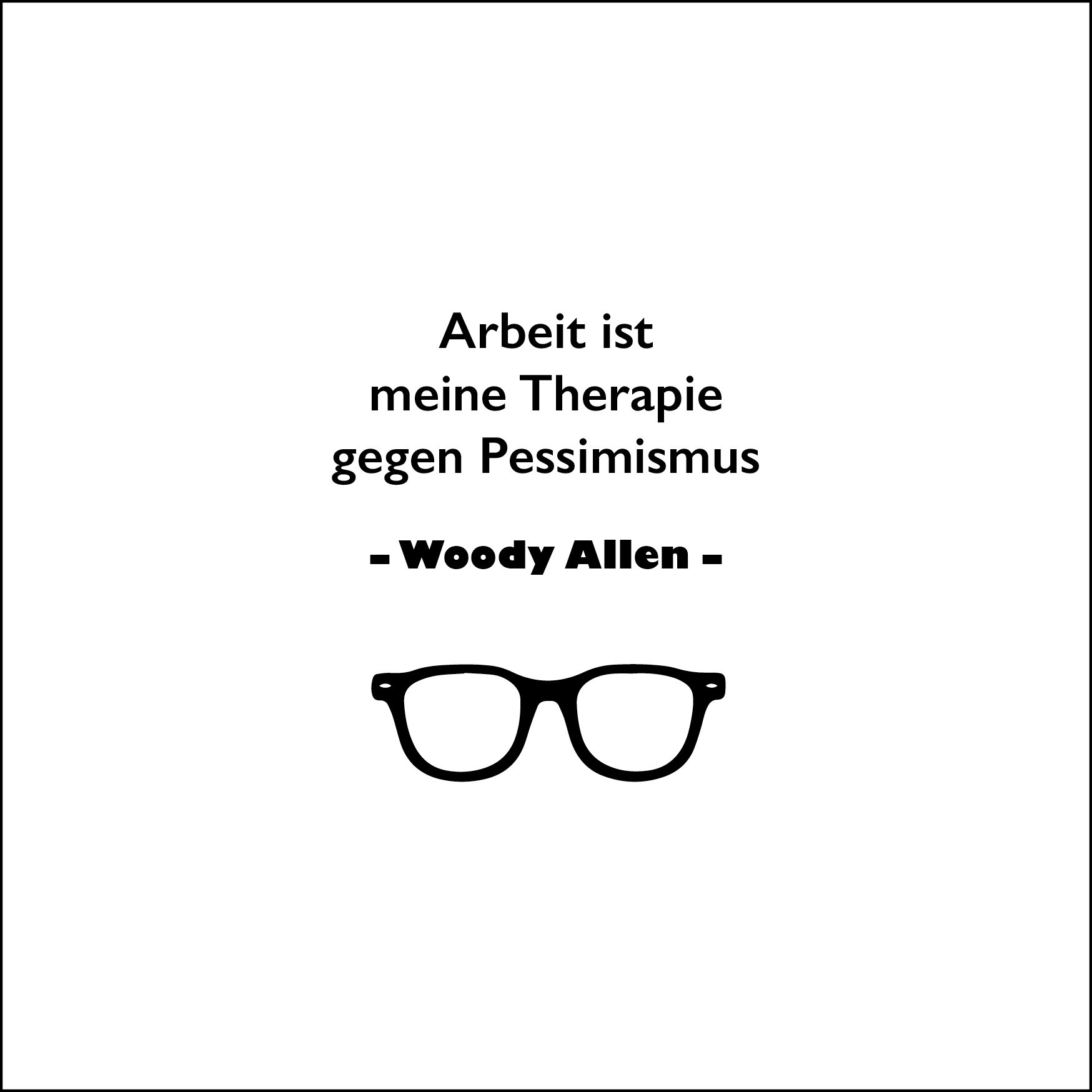 Postkarte 'Arbeit ist meine Therapie' günstig bestellen