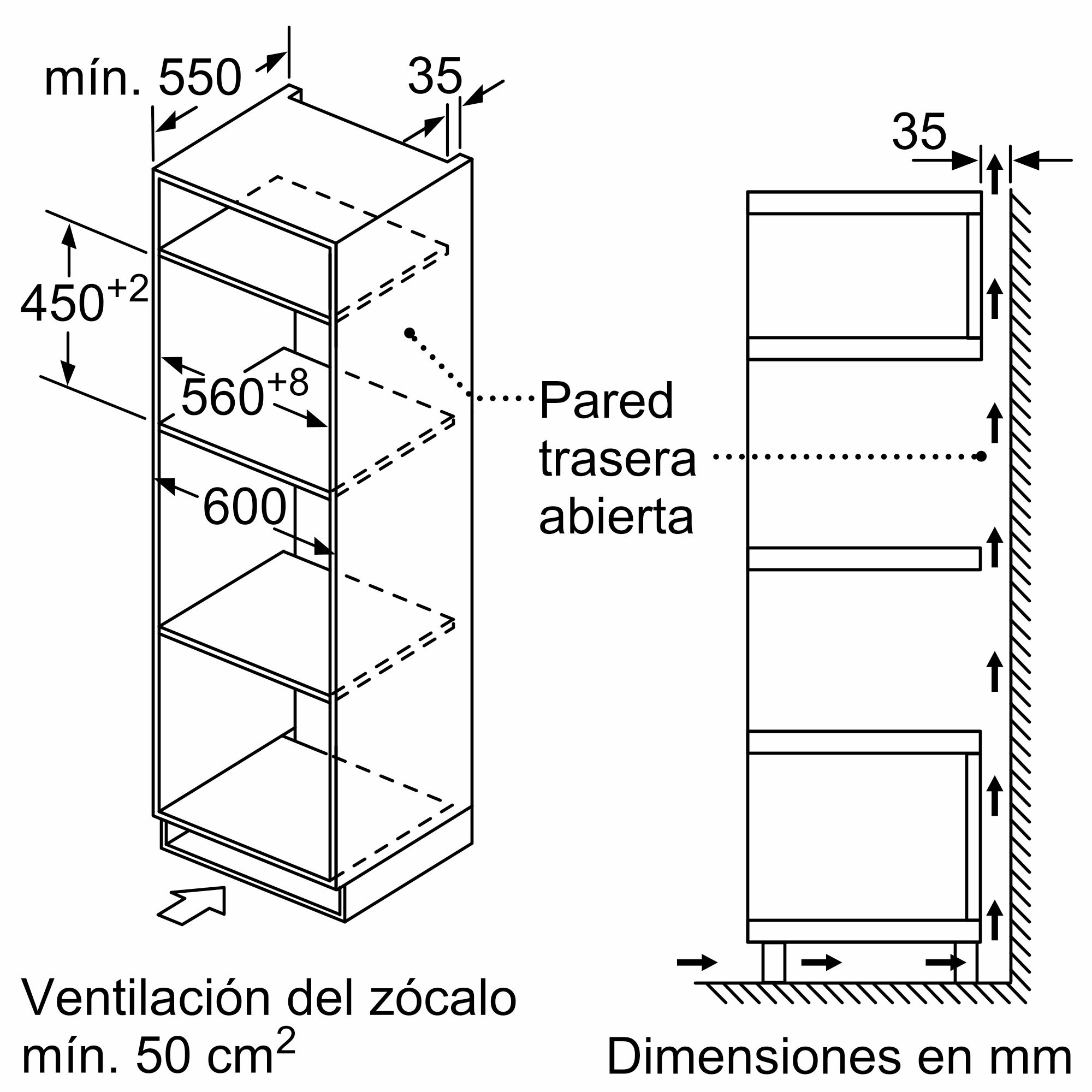 Forno compacto Série 6 com micro-ondas 60 x 45 cm em aço inoxidável CMA585GS0