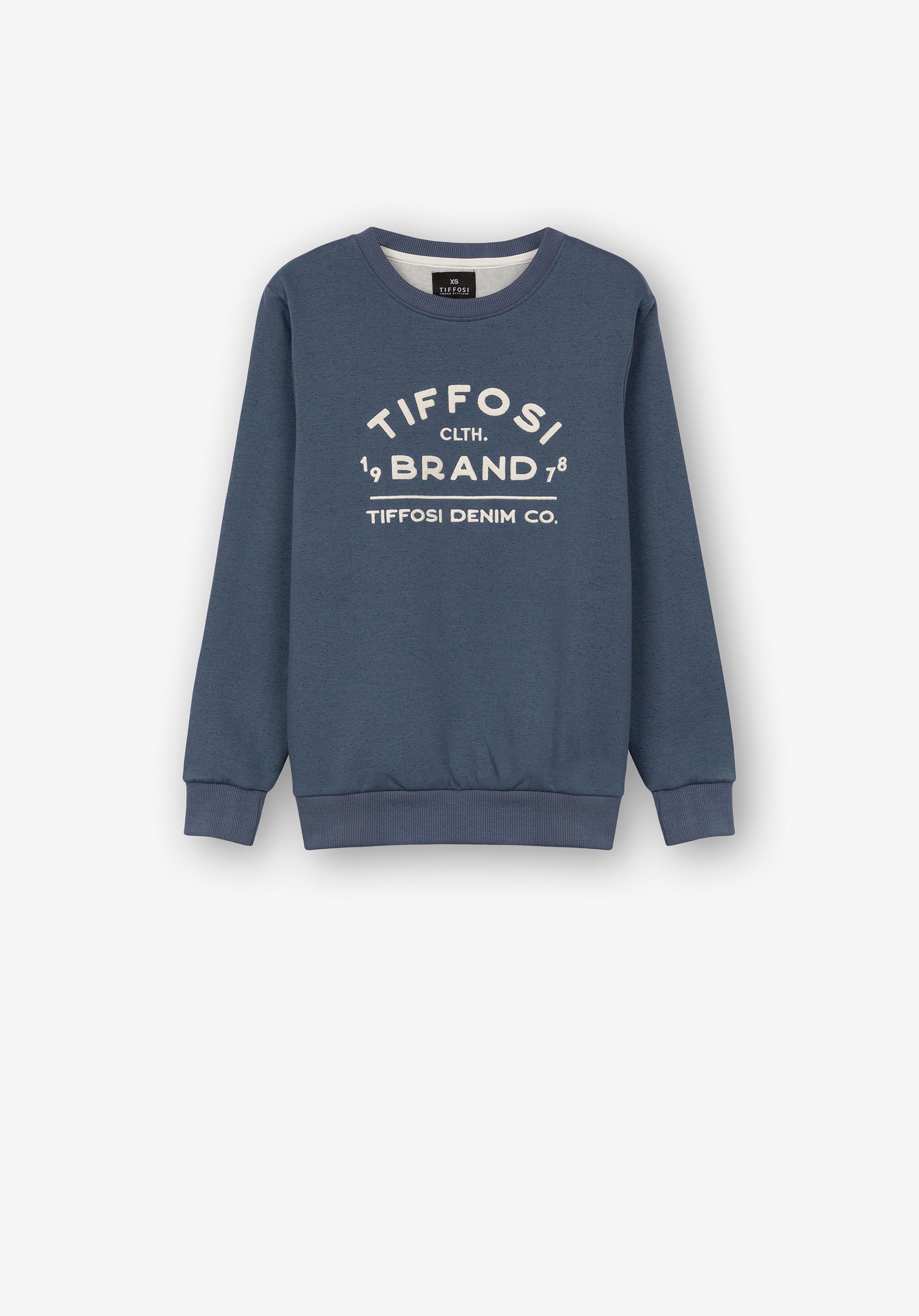Sweatshirt com Bordado Frontal