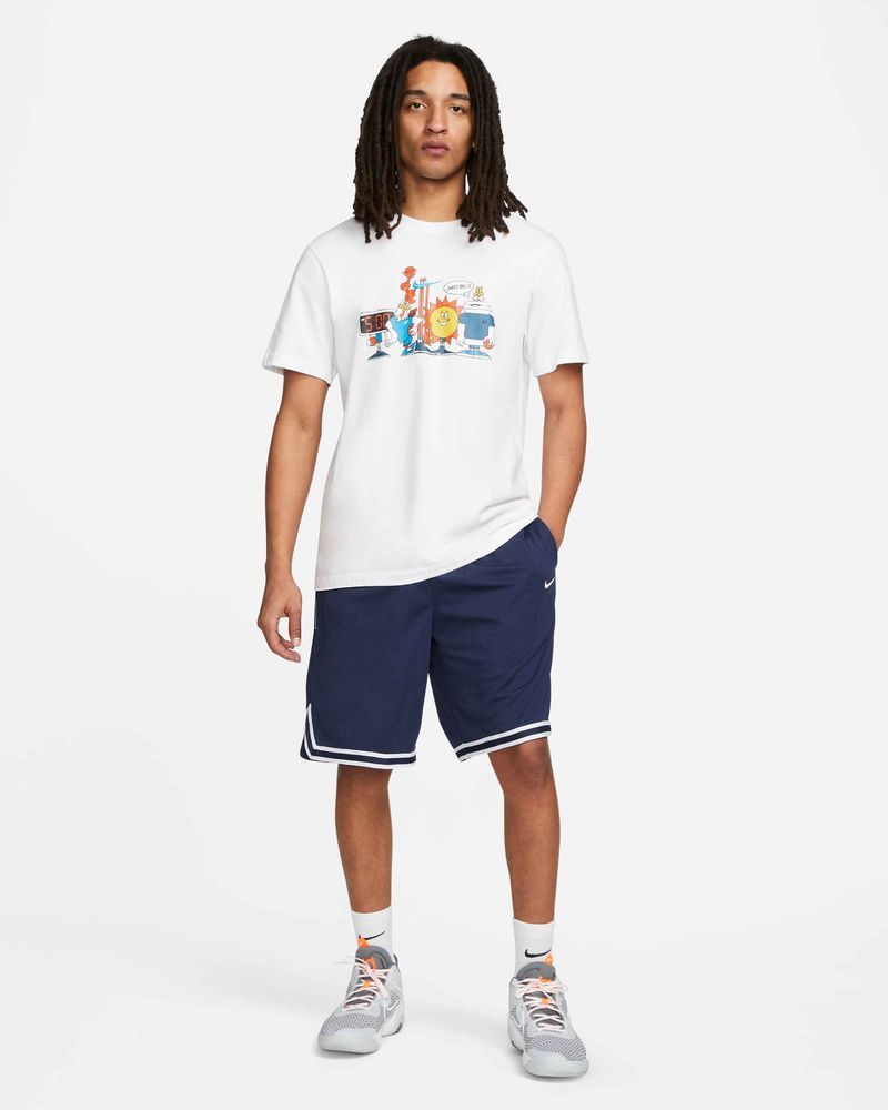 Short de basket Nike Dri-FIT Bleu Marine pour homme