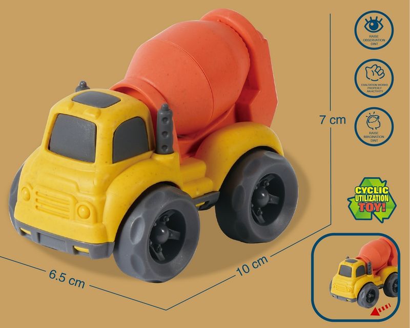 Bioplastic Sementbil,10 cm.