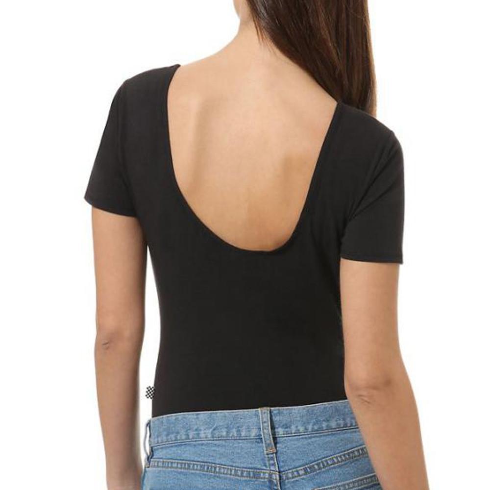Vans Body noir femme Vans Attendance Bodysuit