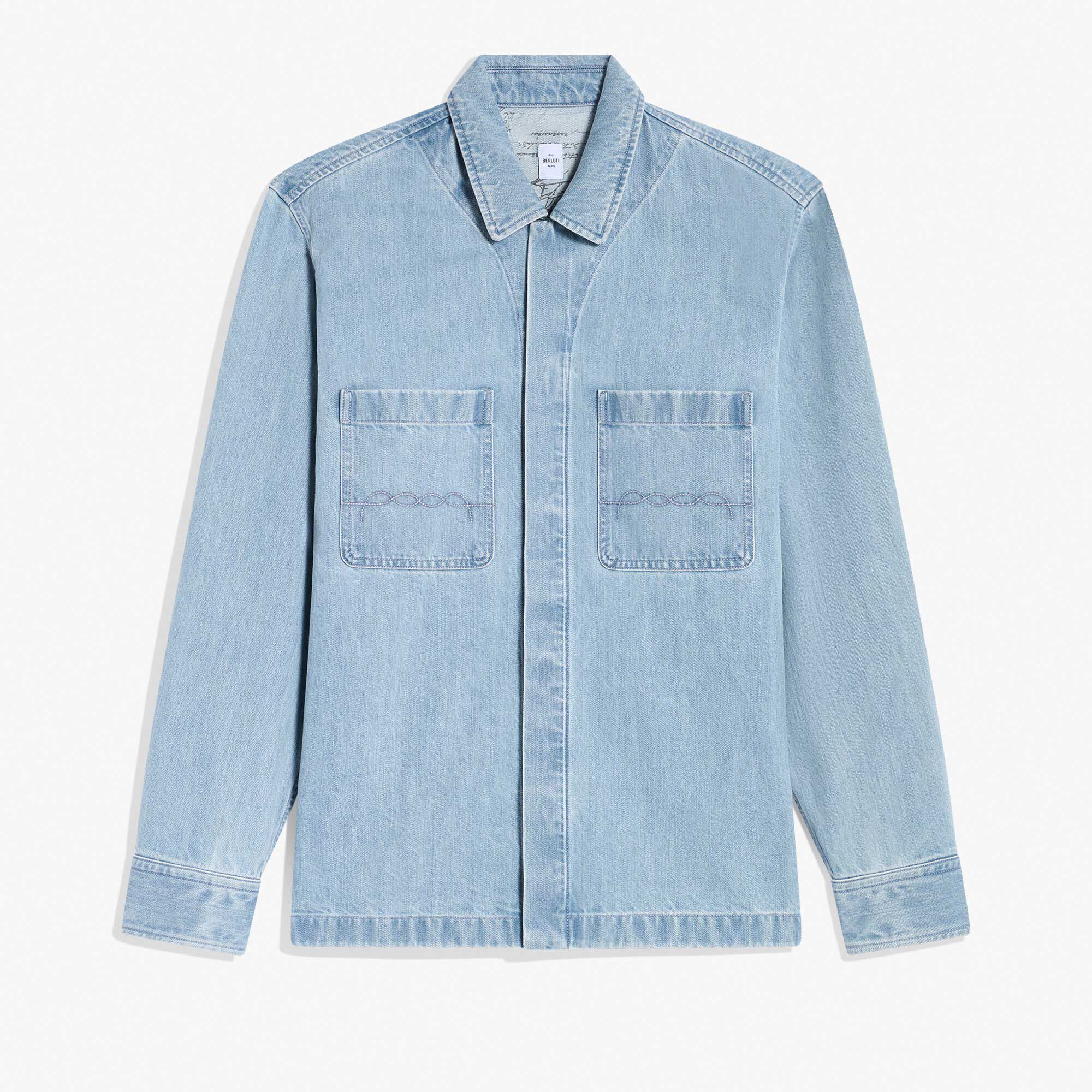 Surchemise De Travail En Denim