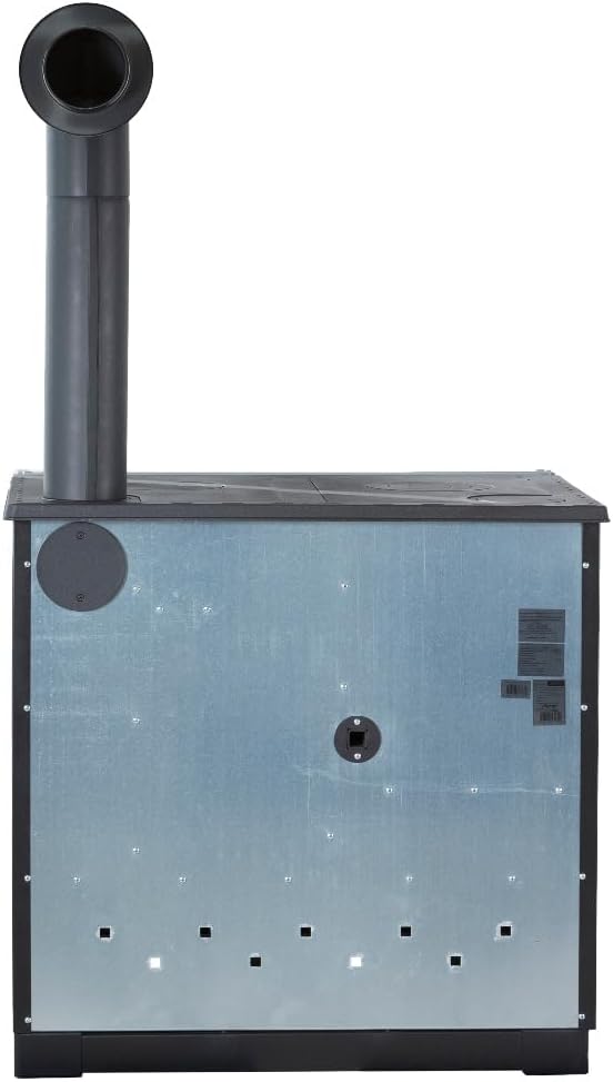 GlobeFire Küchenofen Alhena Créme Anschluss rechts | 7 kW