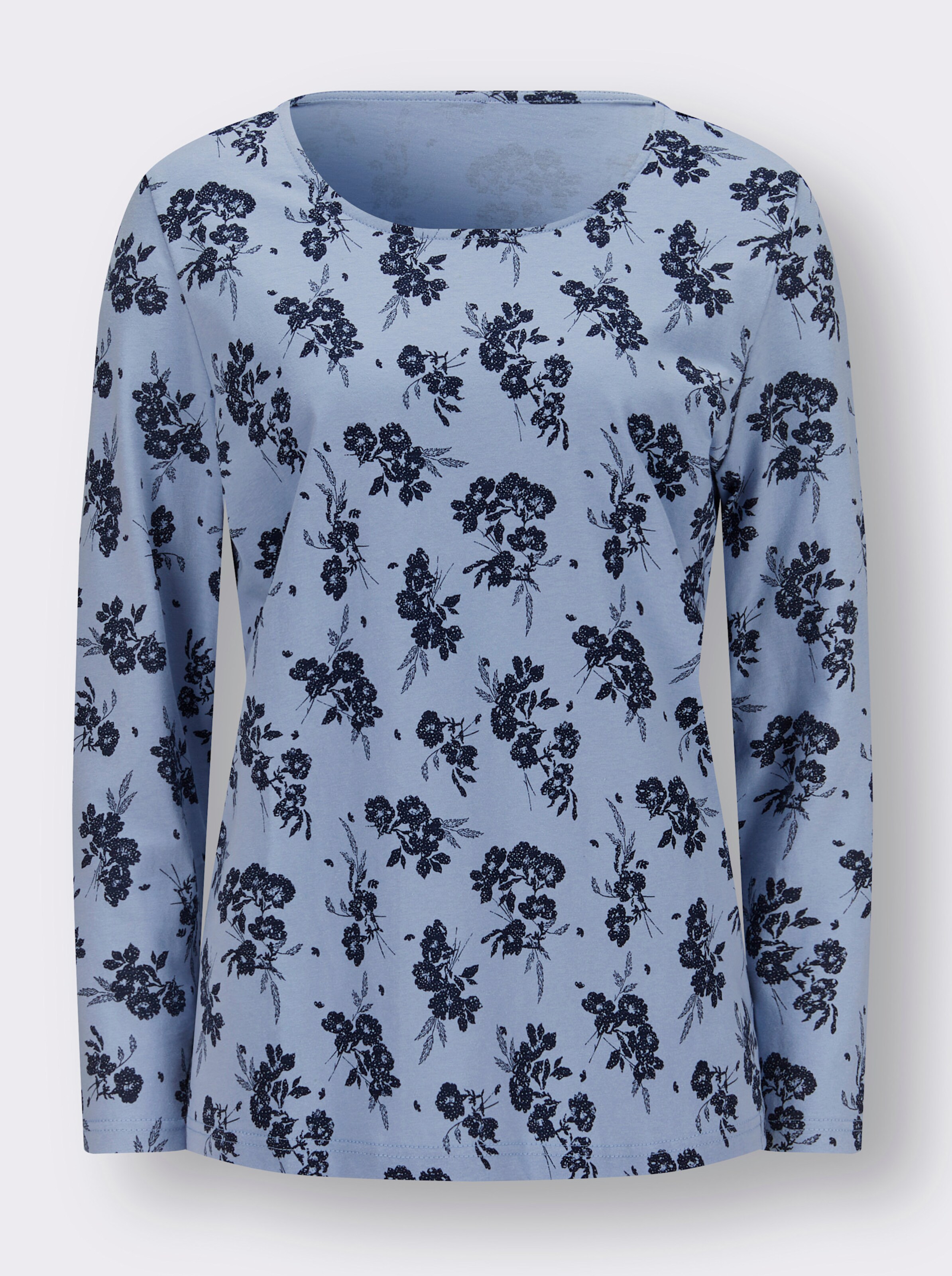 Rundhals-Shirt