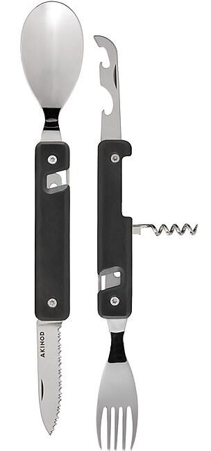 AKINOD - COUVERTS 13H25 BOIS BLACK