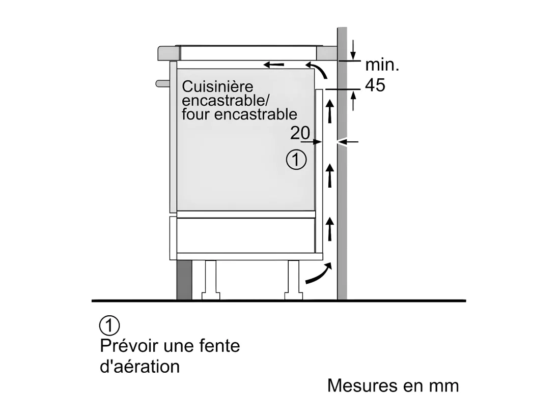 Bosch Table de cuisson induction 60cm 4 feux 7400w noir - PIE631HB1E