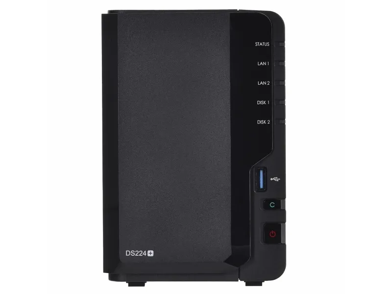 Synology Disk Station DS224  - NAS-server - RAID 0, 1, JBOD - RAM 2 GB - Gigabit Ethernet - iSCSI support