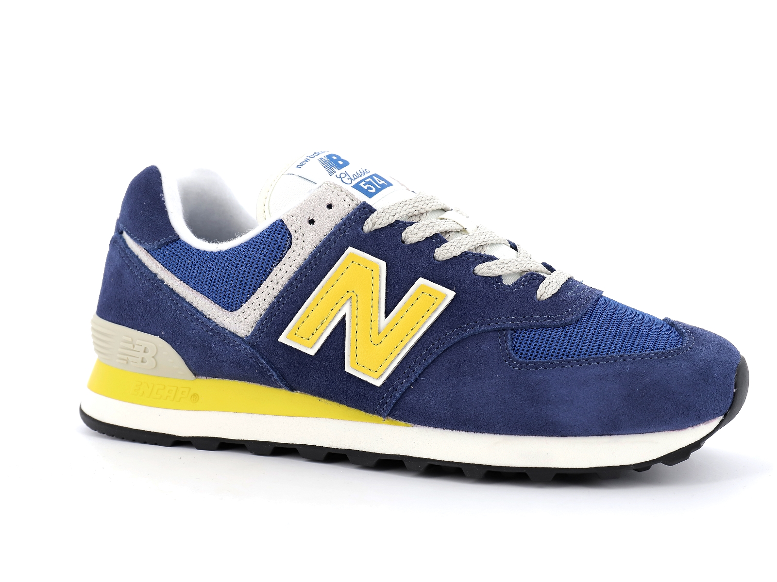 New balance a-ML574OR2 Synthétique Bleu-Jaune