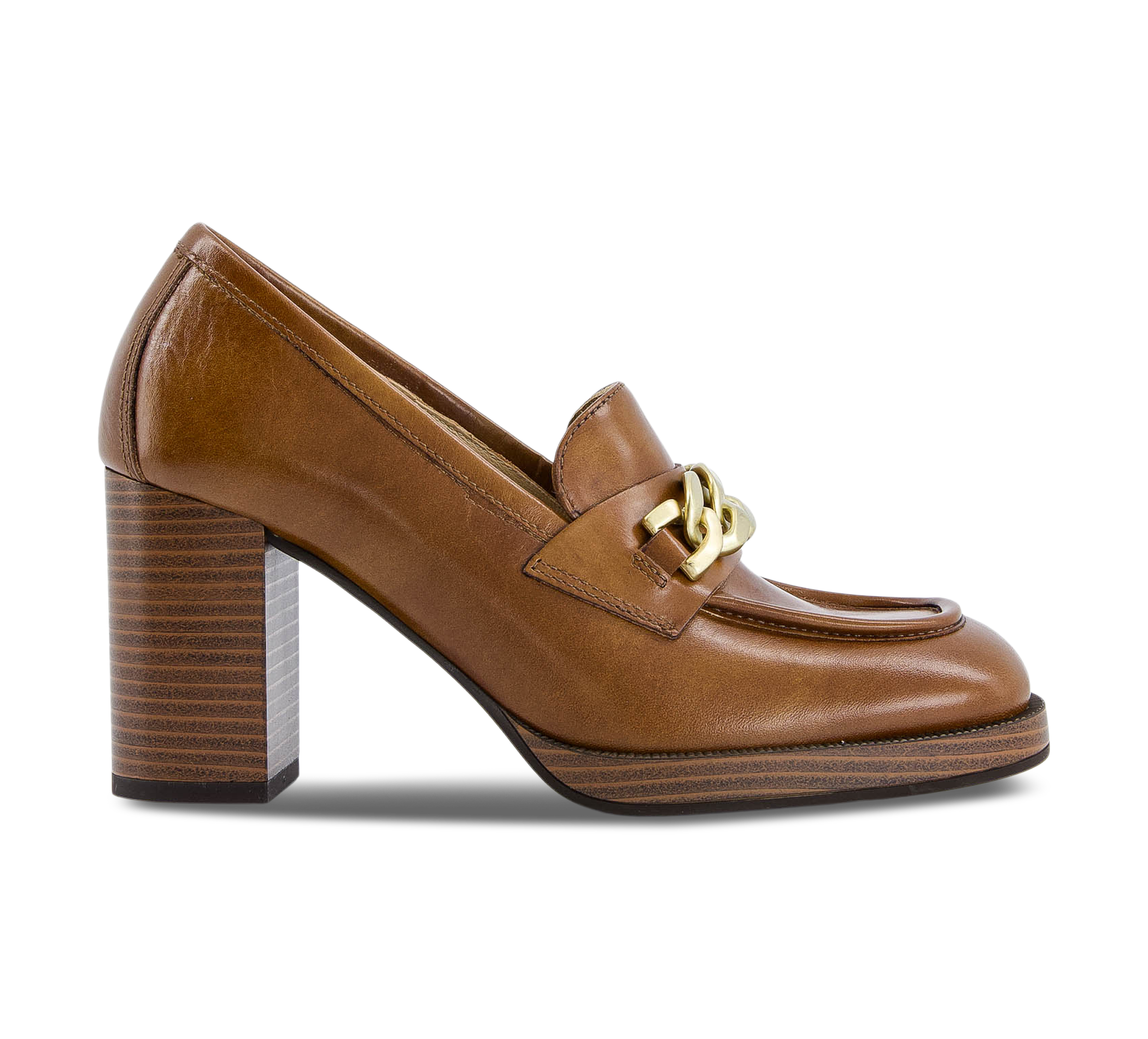 Nero Giardini Plateaupumps braun