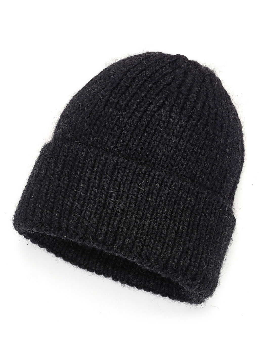 Trendige Damen-Mütze, mit Umschlag