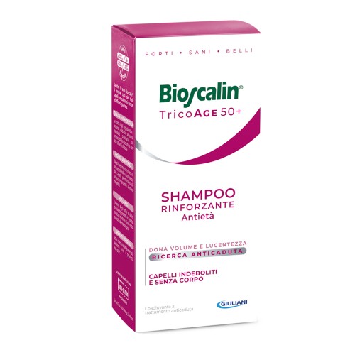 Bioscalin TricoAge 50  Shampoo Fortificante Anti-Idade 200ml