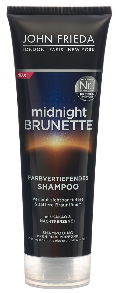 JOHN FRIEDA Brilliant Brunette Midnight Brunette Shampoo<br>250 ml, Tube