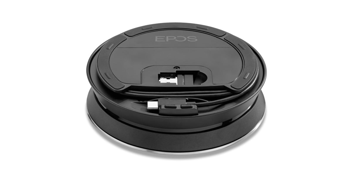 EPOSEXPAND 30T conferentiesysteem  (Zwart/zilver, Bluetooth, USB-C)