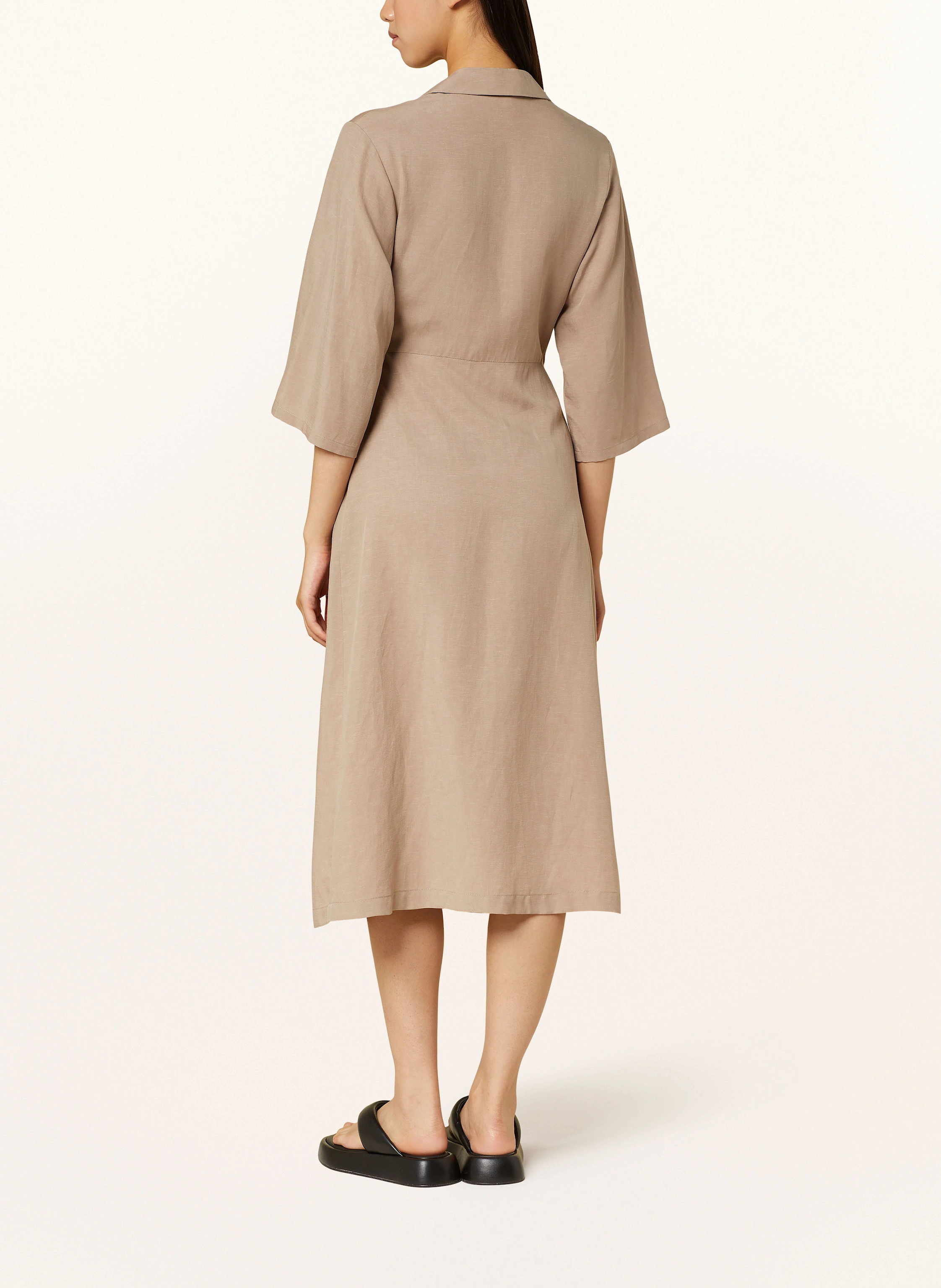 SAMSØE  SAMSØE Wickelkleid SAHANI mit 3/4-Arm