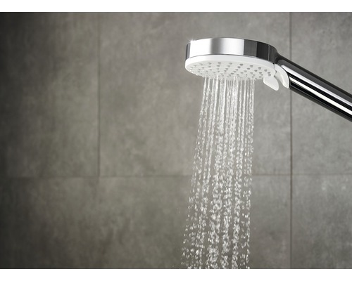 hansgrohe Crometta Vario 26691400 handdoucheset, Ø 10 cm, inclusief 1250 mm chromen doucheslang