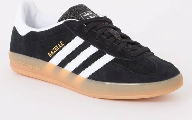 Adidas Originals Gazelle Indoor Core Black Cloud White Core Black- Core Black Cloud White Core Black