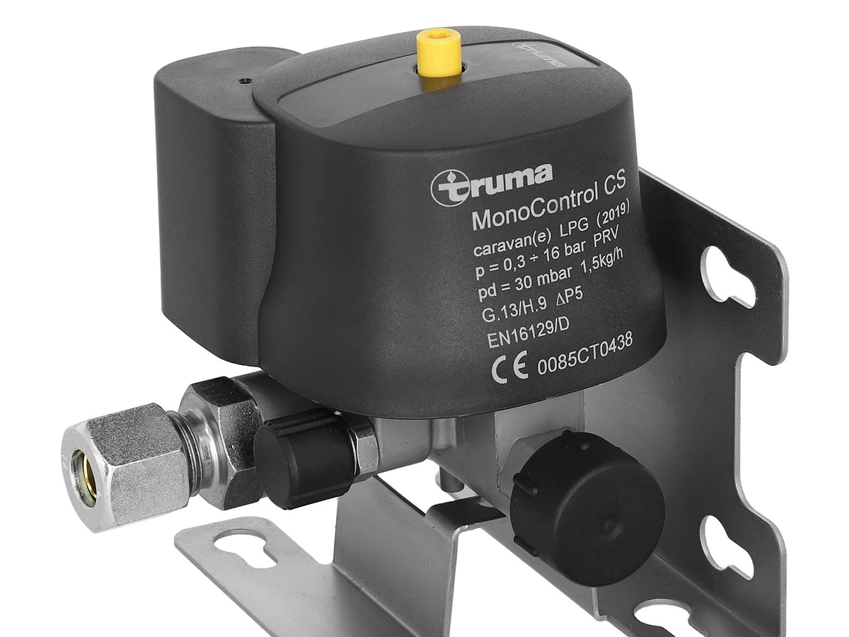 Truma MonoControl CS 1 gasfles - flexibele montage