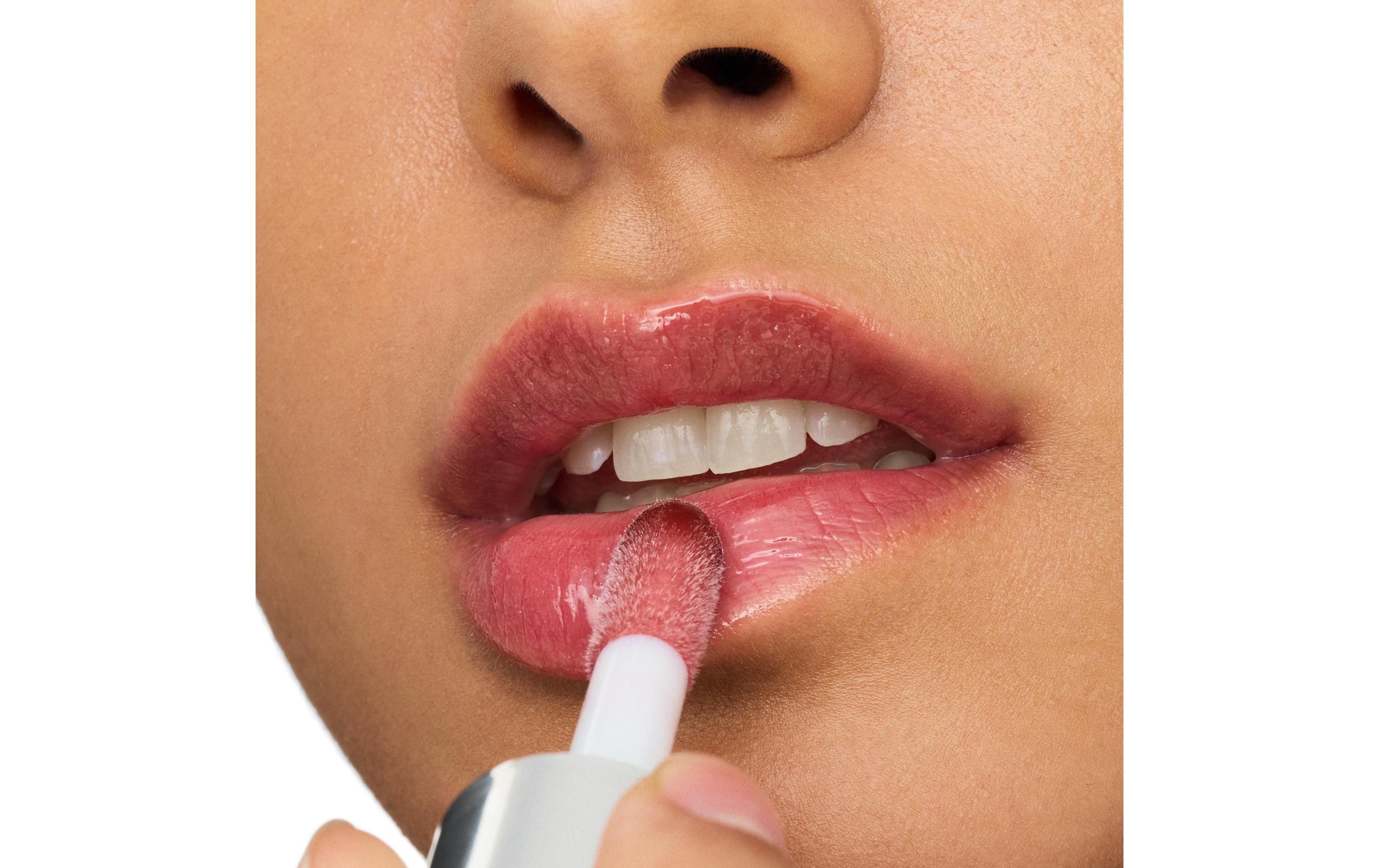 Lip Booster Hydra Kiss 08 Mocha GlowPflegendes Lippenöl in einem dunklen Nude-Ton