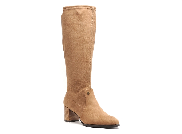 Fugitive bottes talons femme gigue marron